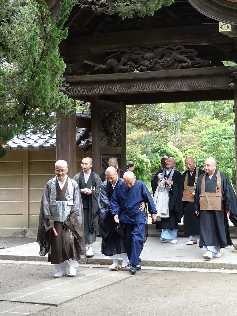 方広寺派管長 大井際断老師 ご来山 | 臨済宗大本山 円覚寺